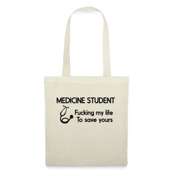Medicine Student - Sac en tissu - rouge - Devant