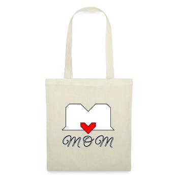 L’amour de la mère la meilleure maman la meilleure maman - Sac en tissu - rouge - Devant