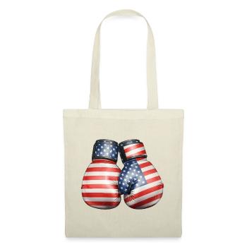 USA Flags Boxing Gloves - Tote Bag - red - Front