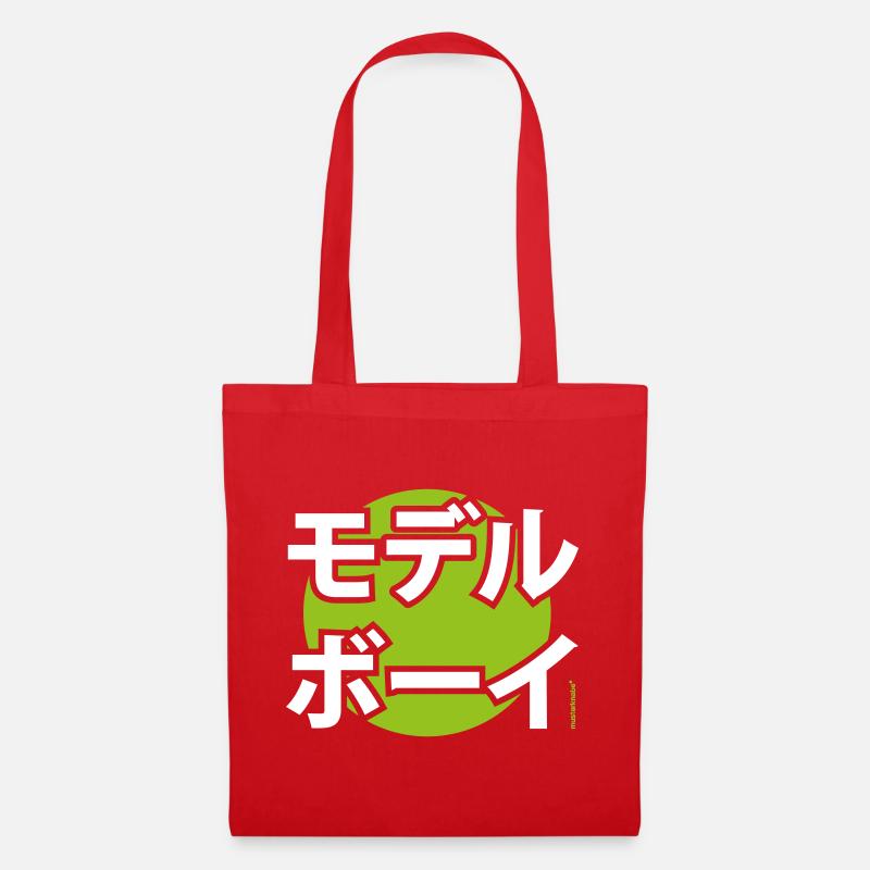 Musterknabe Katakana - Tote Bag - red