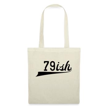 80th birthday: 79ish - Tote Bag - red - Front
