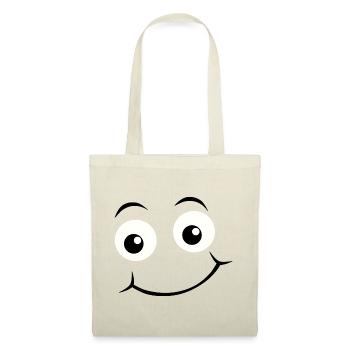 Emoticon Happy Eyes - Tote Bag - red - Front