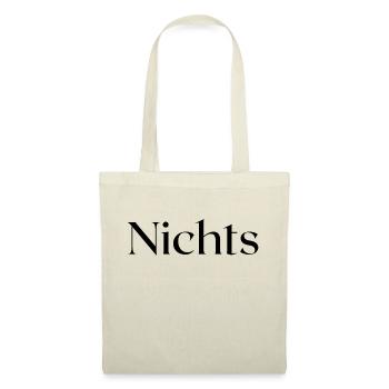 Nichts - Stoffbeutel - Rot - Vorne