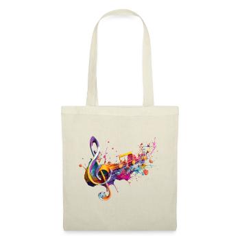 Color Music: Colorful Notation - Tote Bag - red - Front