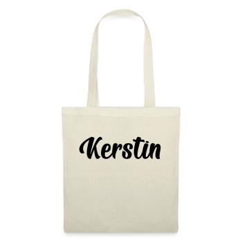 Kerstin - Stoffbeutel - Rot - Vorne