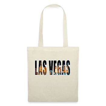 LAS VEGAS - Sac en tissu - rouge - Devant