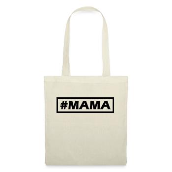 #MAMA simple modern design - Tote Bag - red - Front
