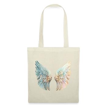 Mirrored pastel angel wings - Tote Bag - red - Front