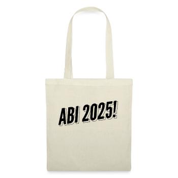 Abitur 2025 ABI - Stoffbeutel - Rot - Vorne