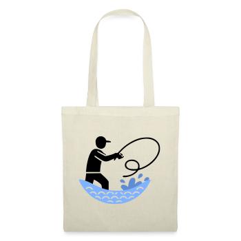 Pêche et pêche | Petri Heil Hobby Logo - Sac en tissu - rouge - Devant