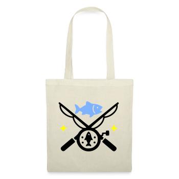 Pêche et pêche | Petri Heil Hobby Logo - Sac en tissu - rouge - Devant