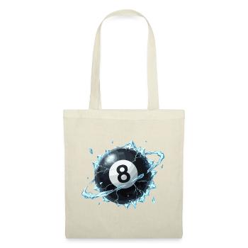 Eisiger 8-Ball Bruch - Stoffbeutel - Rot - Vorne