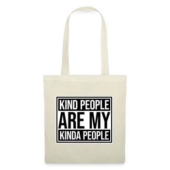 Les gens gentils sont mon genre de gentillesse - Sac en tissu - rouge - Devant