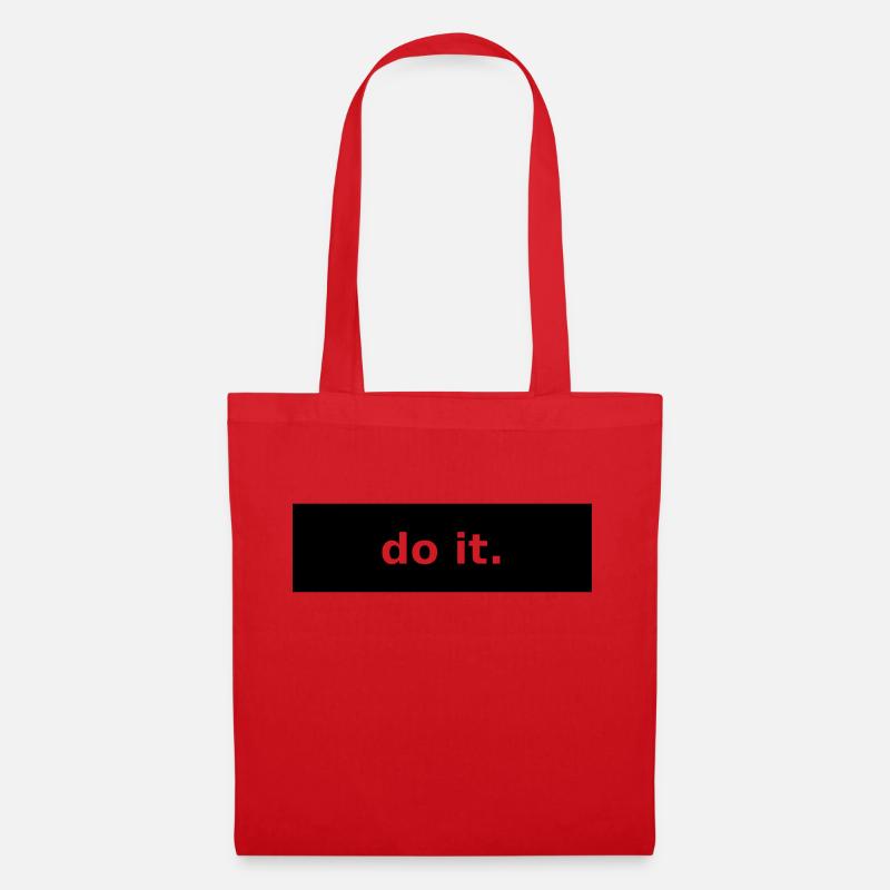 do it - Tote Bag - red