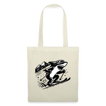 Ski Shark - Sac en tissu - rouge - Devant