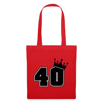 40 - Tote Bag - red - Front