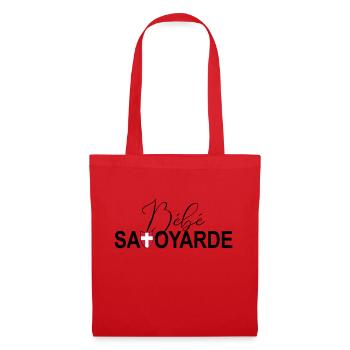 bebe savoyarde - Sac en tissu - rouge - Devant