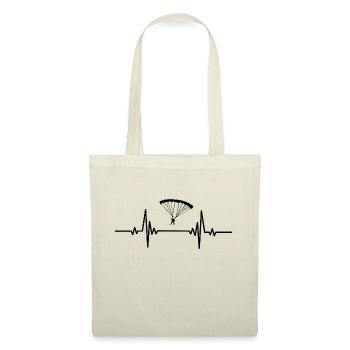 Heartbeat Recreational Paragliding - Tote Bag - red - Front