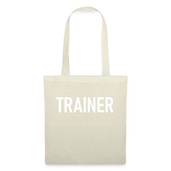 Trainer Coach Sport Training - Stoffbeutel - Rot - Vorne