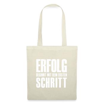 Erfolg Spruch für Gründer Unternehmer Startup - Stoffbeutel - Rot - Vorne