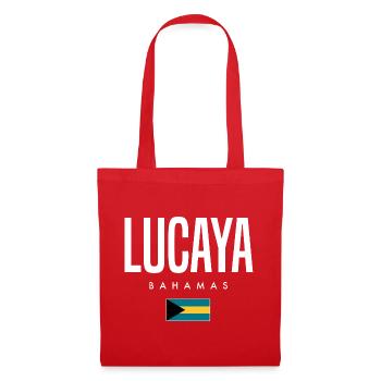 Lucaya, Bahamas - Sac en tissu - rouge - Devant