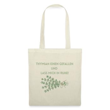 Un service et laisse-moi tranquille ! - Sac en tissu - rouge - Devant