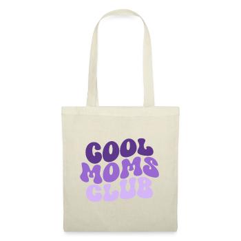 Cool Moms Club - Muttertag Mama Geschenk - Stoffbeutel - Rot - Vorne