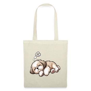 Shih tzu Shih tzus Shih tzu Besitzer Shih tzu fan - Stoffbeutel - Rot - Vorne