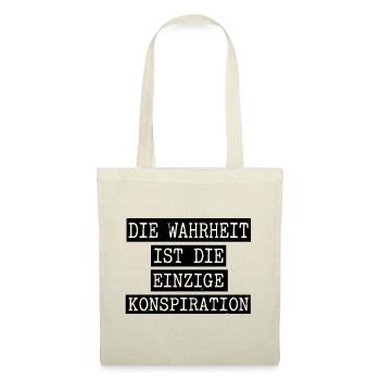 Mehr Wahrheit - Stoffbeutel - Rot - Vorne