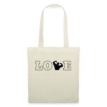 Fitness Sports Musculation Athlètes Fitness Sports - Sac en tissu - rouge - Devant
