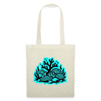 Coral Reef Ocean Coral Icon - Tote Bag - red - Front