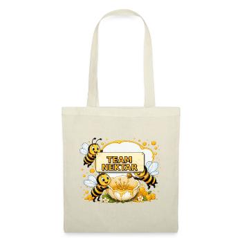 abeille, apiculteur, nid d’abeille, fleurs, insecte des prairies, - Sac en tissu -  - Devant