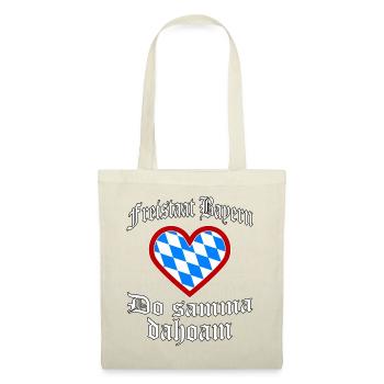 Do samma dahoam - Stoffbeutel - Rot - Vorne