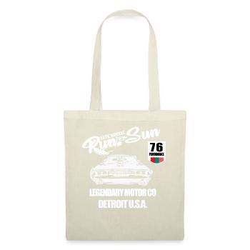 Patch Muscle Car - Tote Bag - red - Front