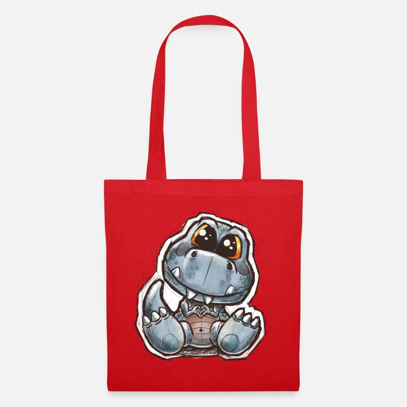 ptitdino - Tote Bag - red