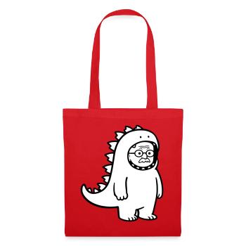 Carnival grouch grandpa - Tote Bag - red - Front