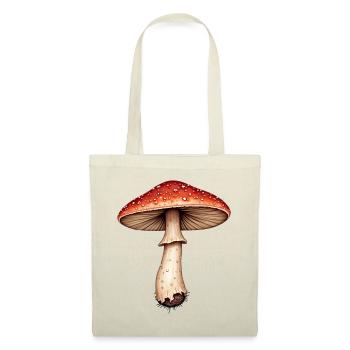 amanite tue-mouches - Sac en tissu - rouge - Devant