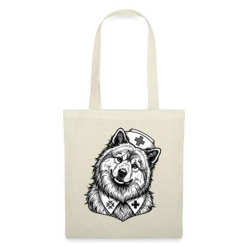 Eurasier | Nurse - Tote Bag - red - Front