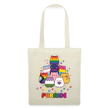 Pride Month LGBTQ – Purride - Stoffbeutel - Rot - Vorne
