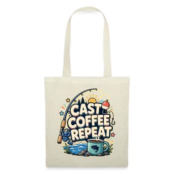 LANCER LE CAFÉ RÉPÉTER Pêche - Sac en tissu - rouge - Devant
