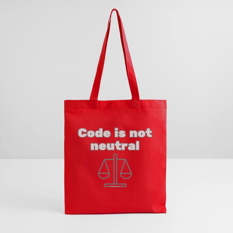 Le code n’st pas neutre Énoncé d’éthique du codeur Sac en tissu