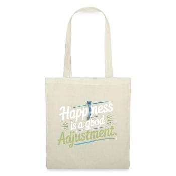 Chiropractor Happiness Is A Good Adjustment  - Tote Bag - red - Front