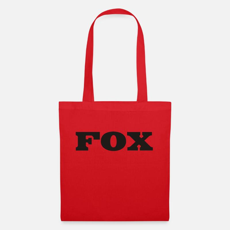 Fuchs Logos - Stoffbeutel - Rot