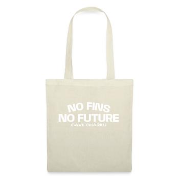 No Fins No Future Save Sharks - Marine Animal - Tote Bag - red - Front