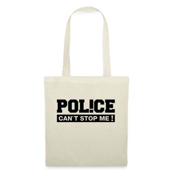 police_cant_stop_me_rk1 - Tote Bag - red - Front