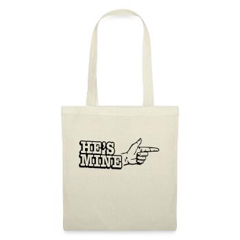 He's mine - Tote Bag - red - Front