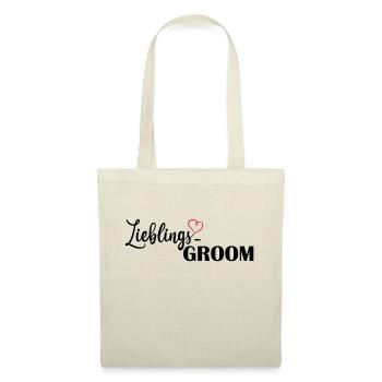 LIeblings Groom - Stoffbeutel - Rot - Vorne