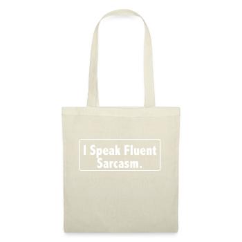 i speak fluent sarcasm 01 - Tote Bag - red - Front