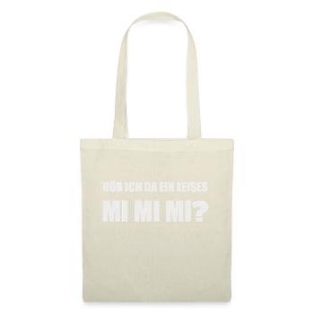 Hör ich da ein leises Mimimi? - Stoffbeutel - Rot - Vorne