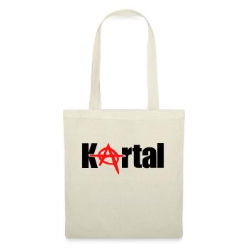 kartal - Sac en tissu - rouge - Devant